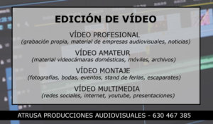 Edición de vídeo en Salamanca