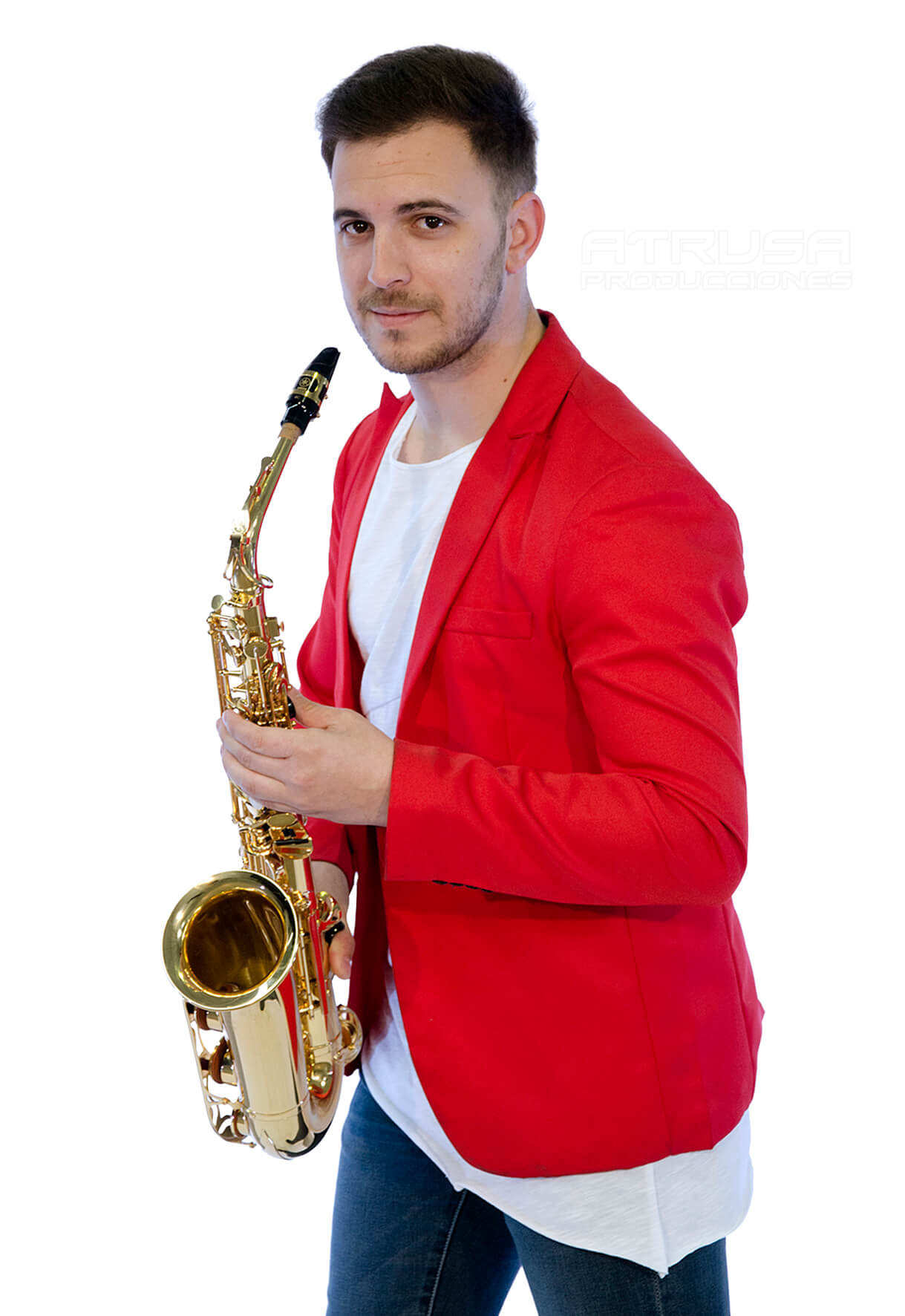 Fotografía book: saxofonista