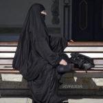 Fotografía Mujer con burka en Estambul