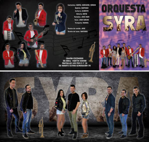 Diseño Tríptico Orquesta Syra